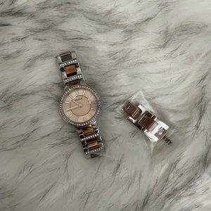 Fossil Watch - Rose Gold and Silver